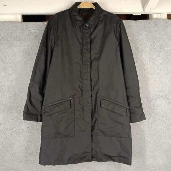 Lauren Ralph Lauren Jackets & Blazers - Lauren Ralph Lauren Women's Large Long Winter Coat Fleece Lined Outerwear Black